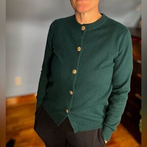Vintage Cashmere Cardigan Sweater